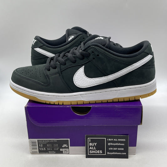 Size 12 - Nike Dunk Low SB Black Gum (CD2563-006)