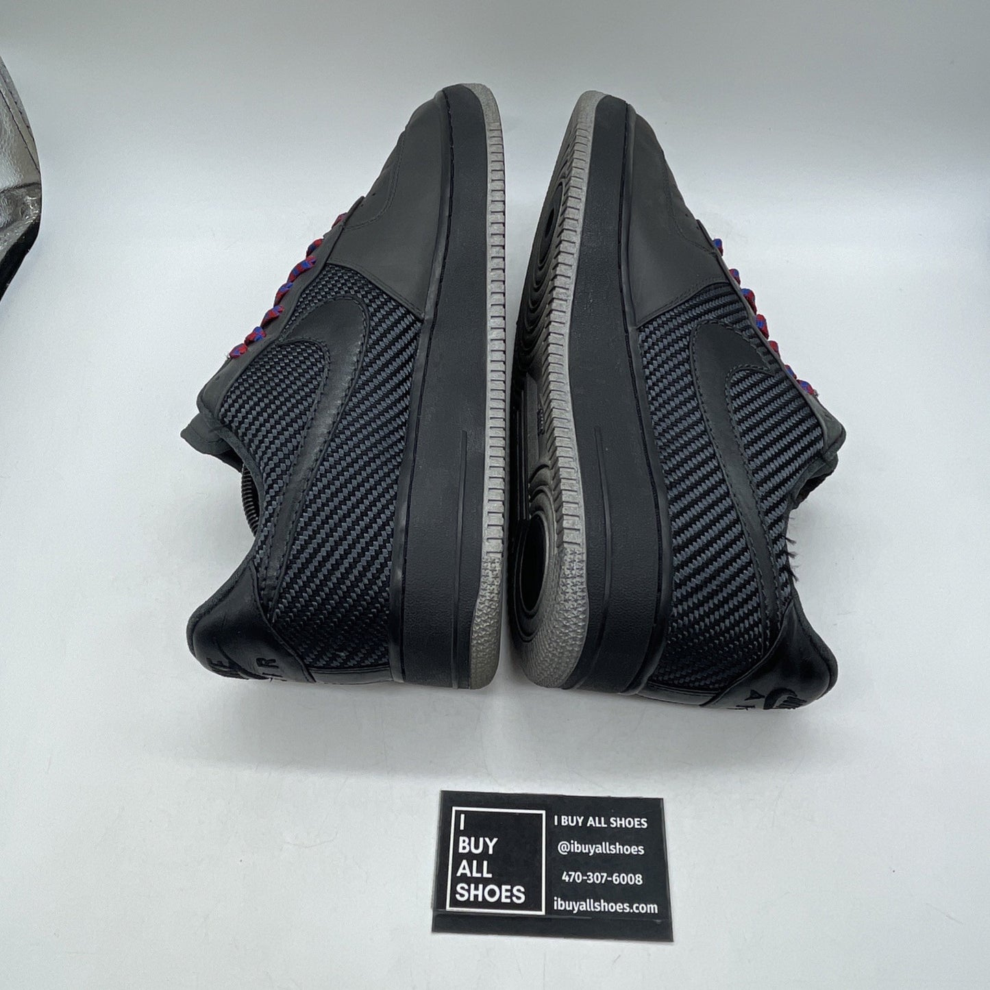 Size 12 - Nike Air Force 1 Premium 07 Black (315180-003)