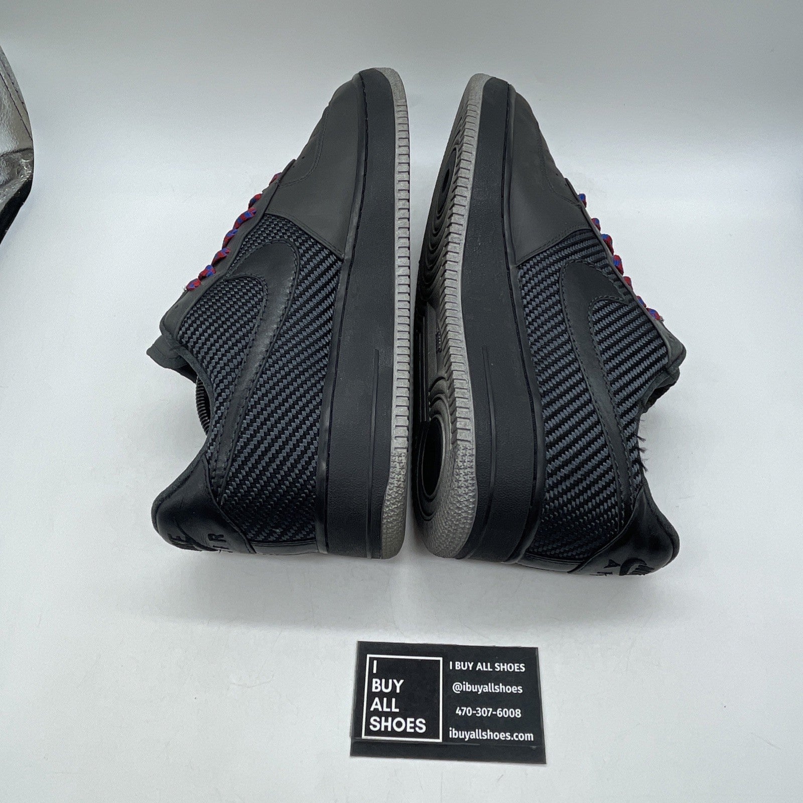 Size 12 - Nike Air Force 1 Premium 07 Black (315180-003)