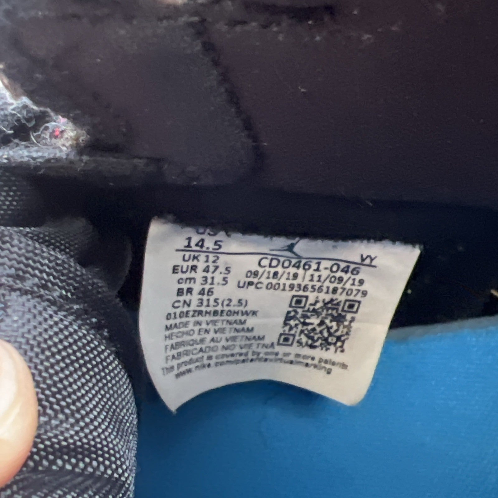 Size 14.5 - Air Jordan 1 High OG UNC To Chicago 2020 (CD0461-046)