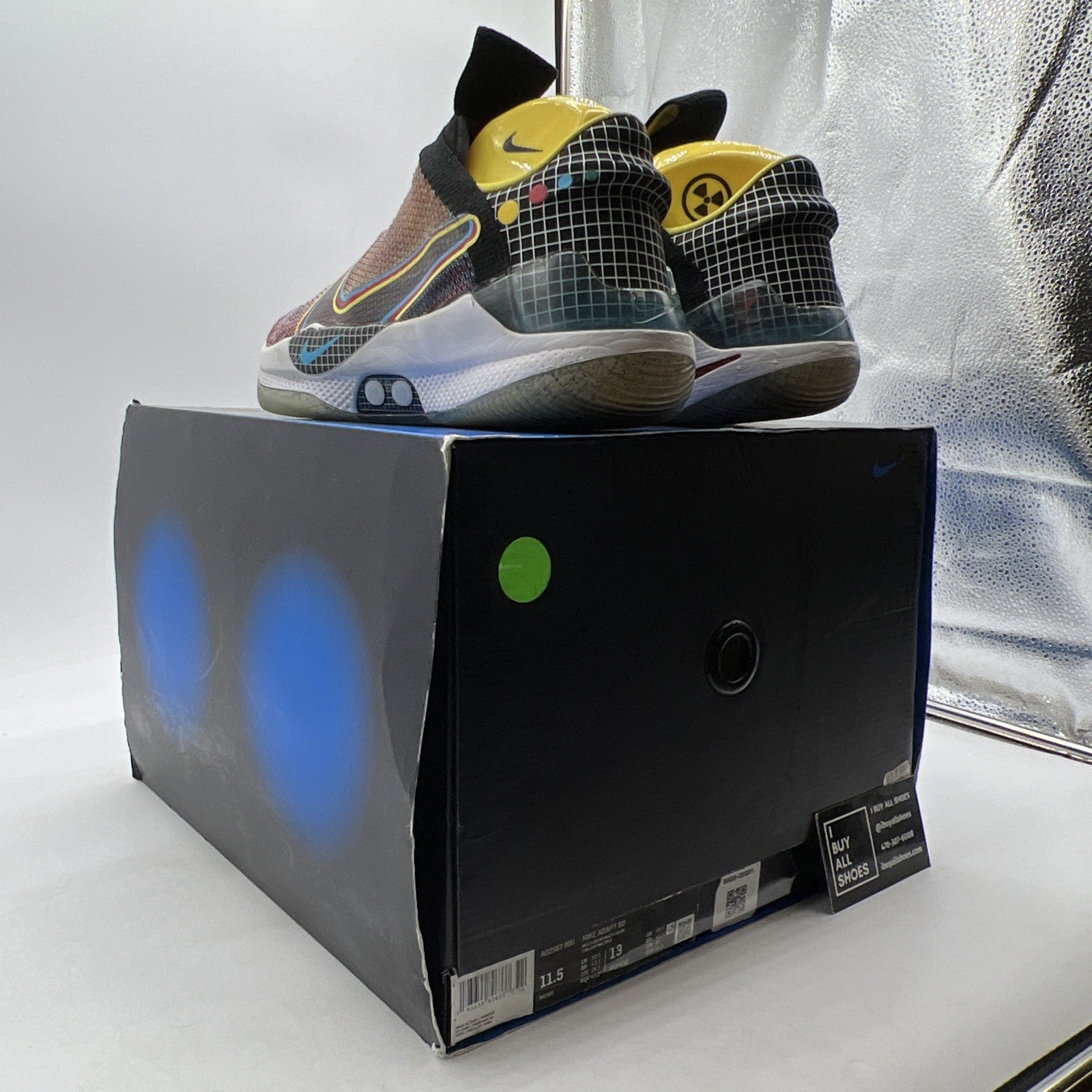 Size 11.5 - Nike Adapt BB Multi-Color (AO2582-900)
