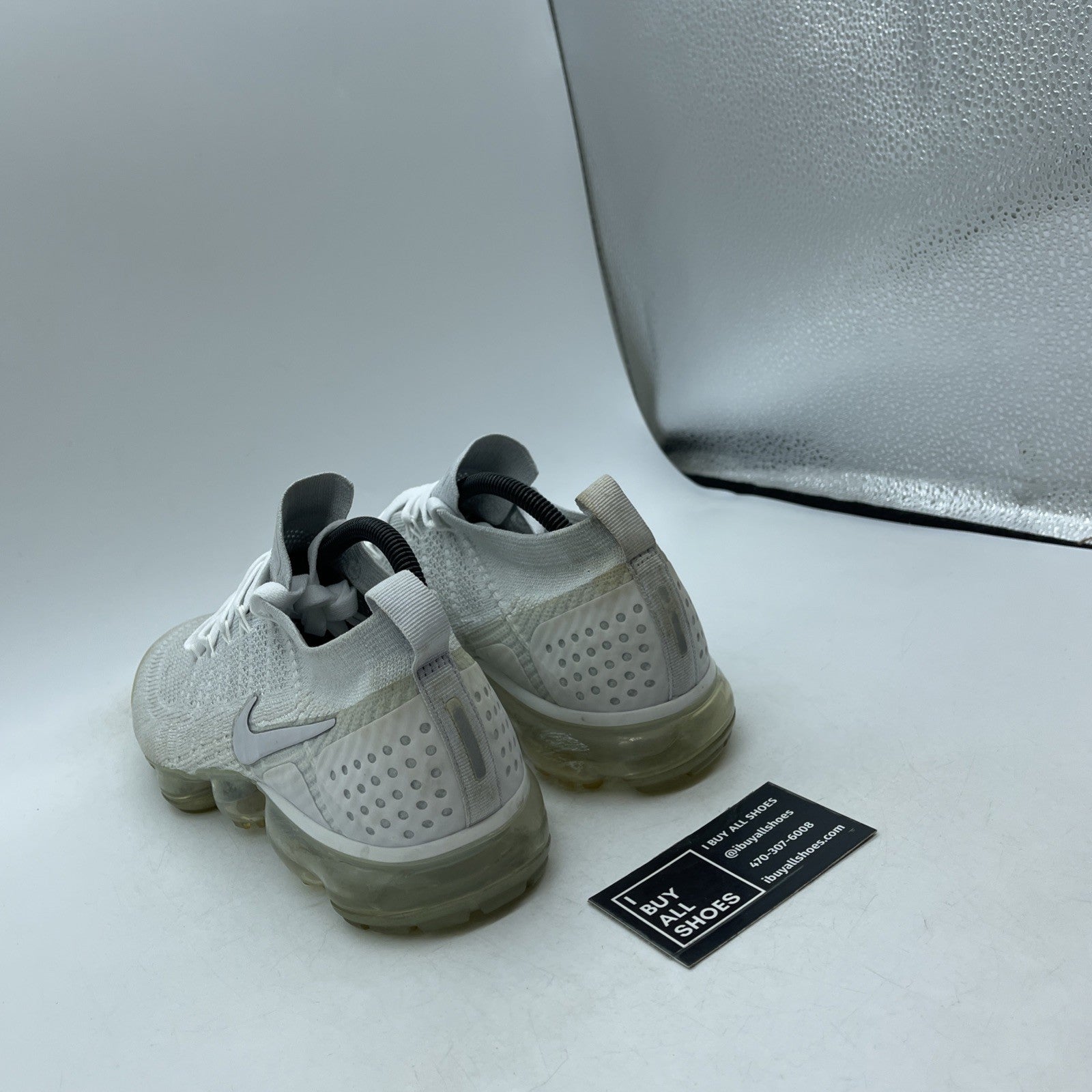 Size 10 - Nike Air VaporMax Flyknit 2 Vast Grey (942842-105)