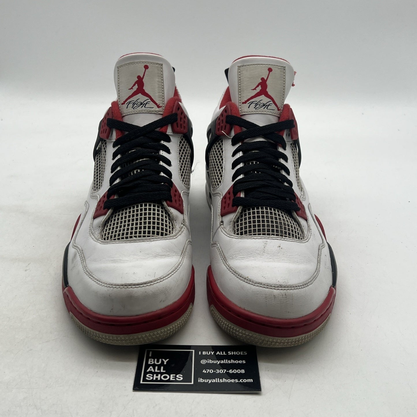 Size 14 - Air Jordan 4 Retro Fire Red 2012 (308497-110)