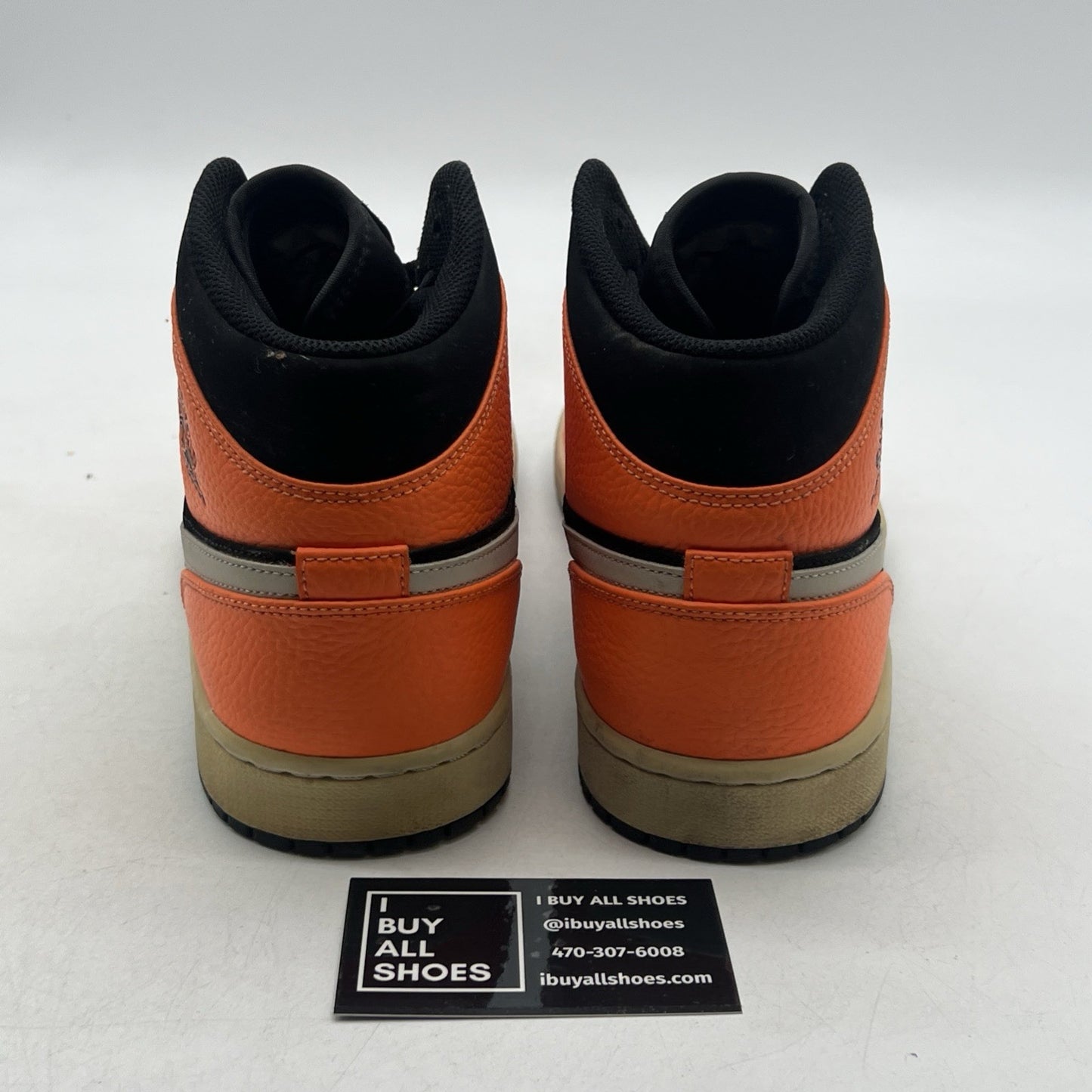 Size 11.5 - Air Jordan 1 Mid Black Cone (554724-062)