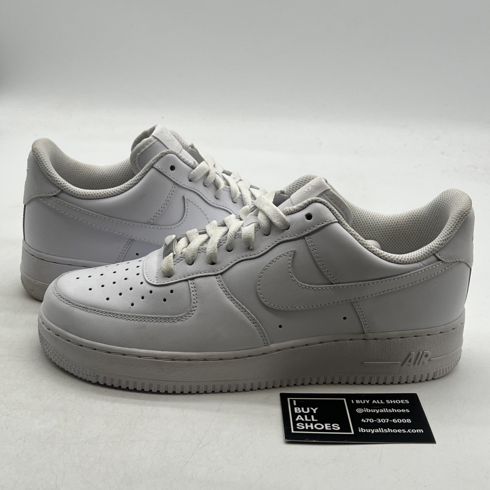 Size 9.5 - Nike Air Force 1 '07 Low Triple White (CW2288-111)