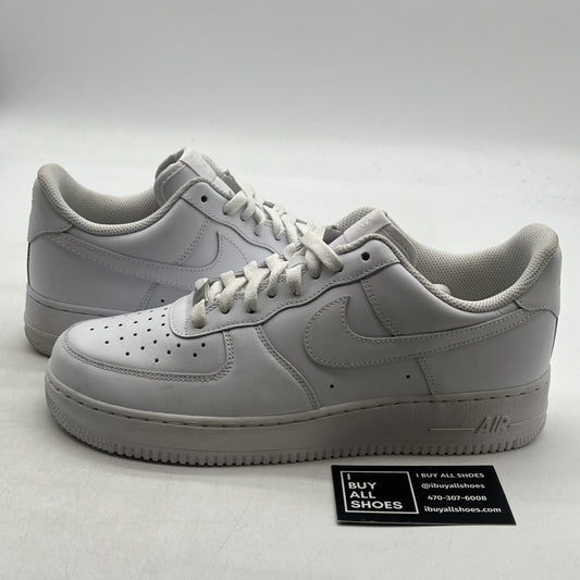 Size 9.5 - Nike Air Force 1 '07 Low Triple White (CW2288-111)