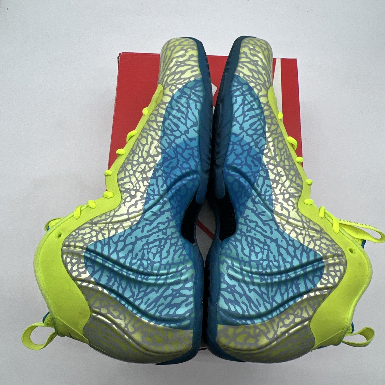 Size 13 - Nike Air Flightposite Exposed Volt (616765-700)