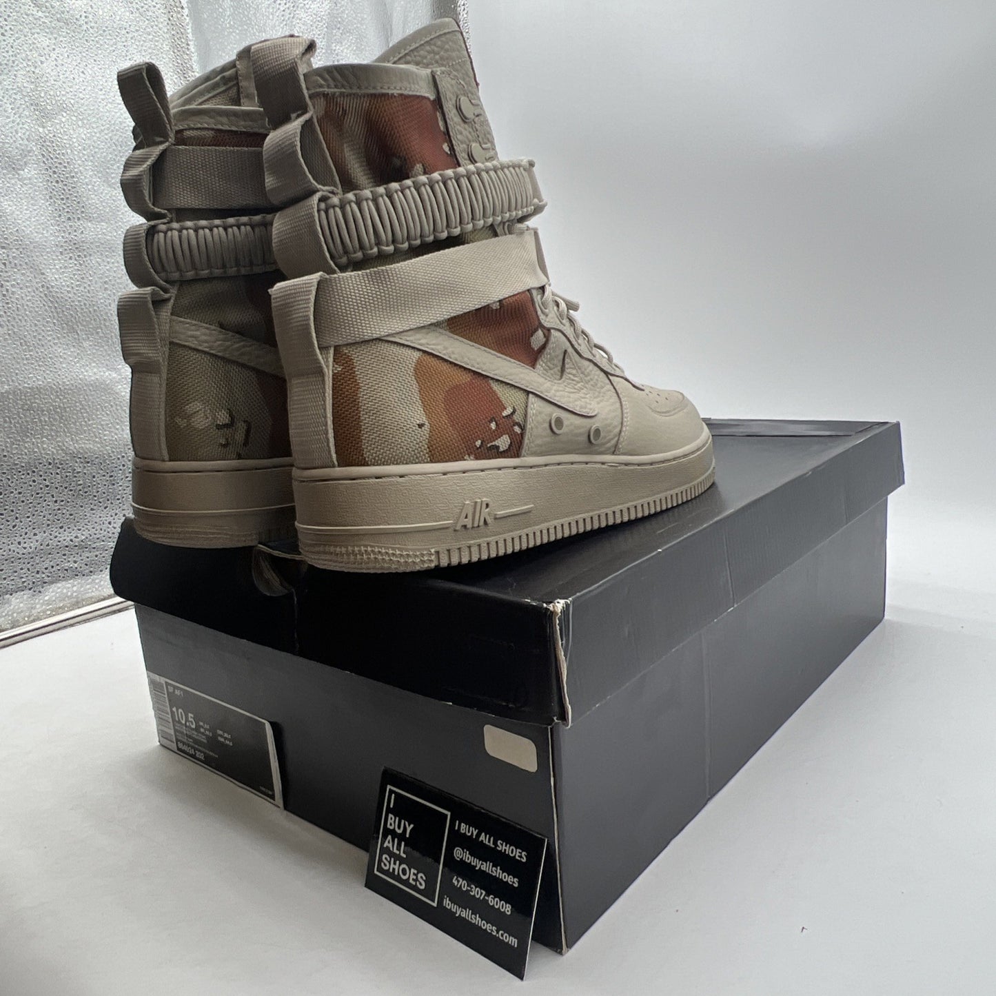 Size 10.5 - Nike SF Air Force 1 Desert Camo (864024-202)