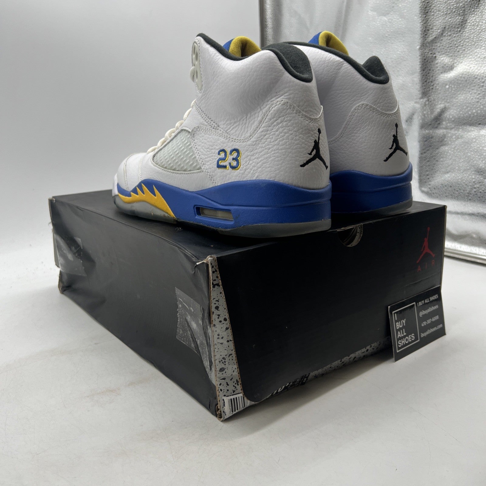 Size 10.5 - Air Jordan 5 Retro 2013 Laney (136027-189)