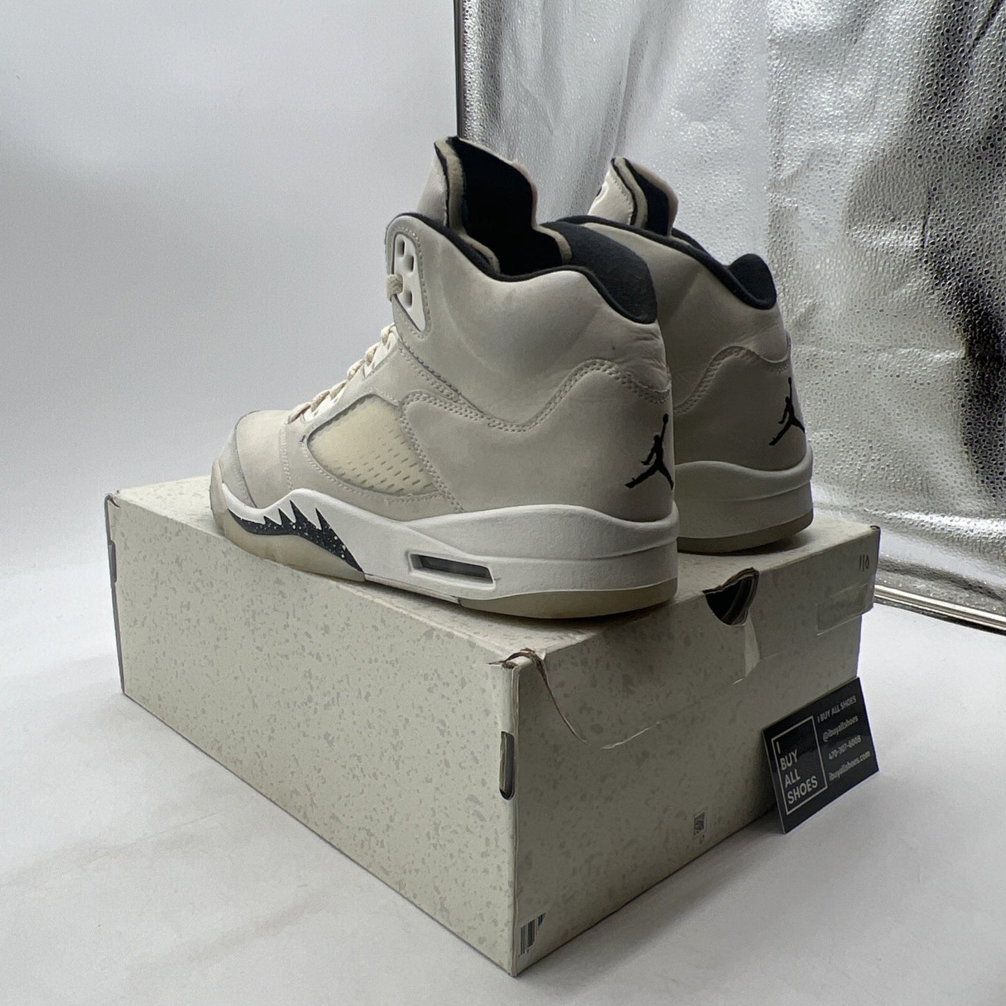 Size 9.5 - Air Jordan 5 Retro SE Sail (FN7405-100)