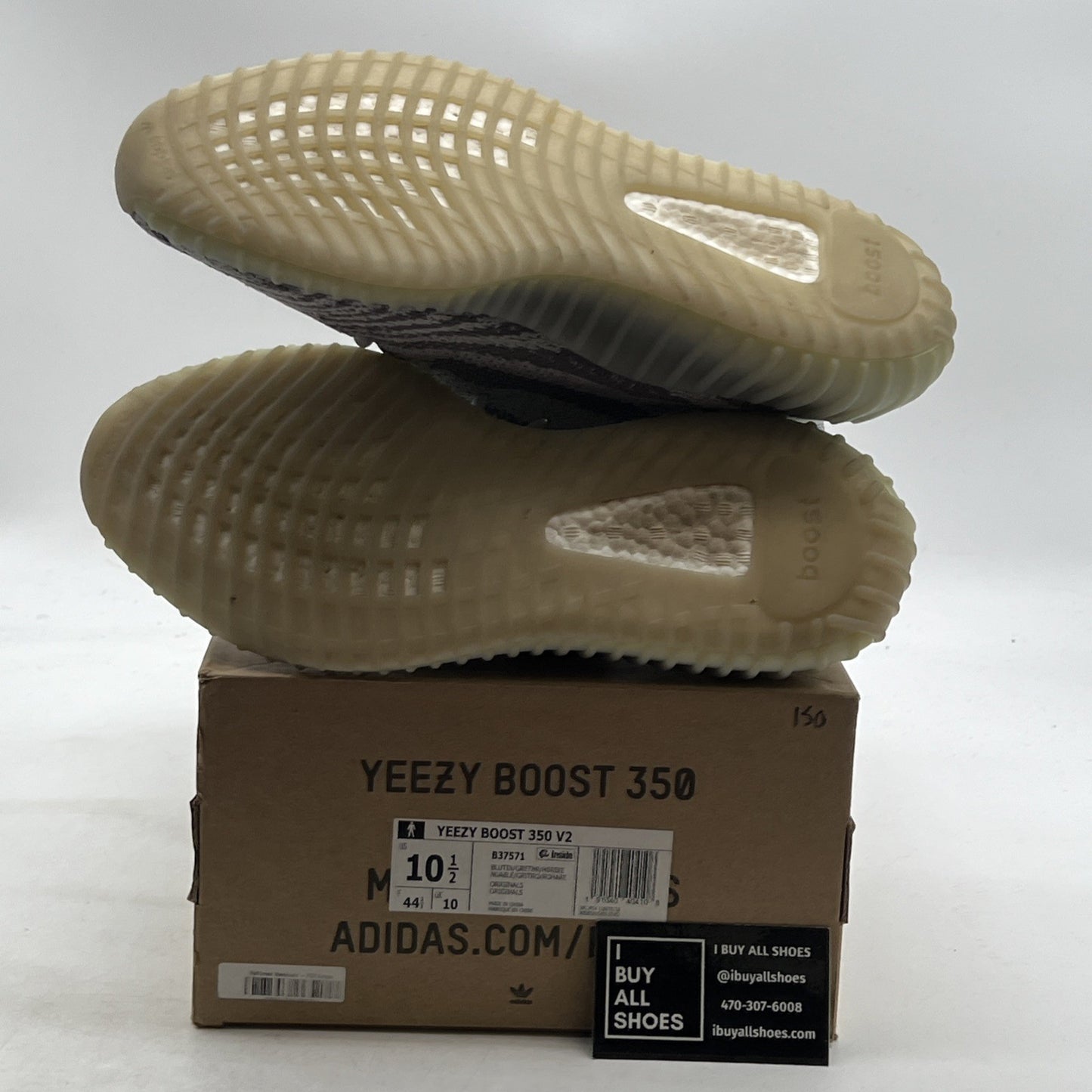 Size 10.5 - adidas Yeezy Boost 350 V2 Low Blue Tint (B37571)