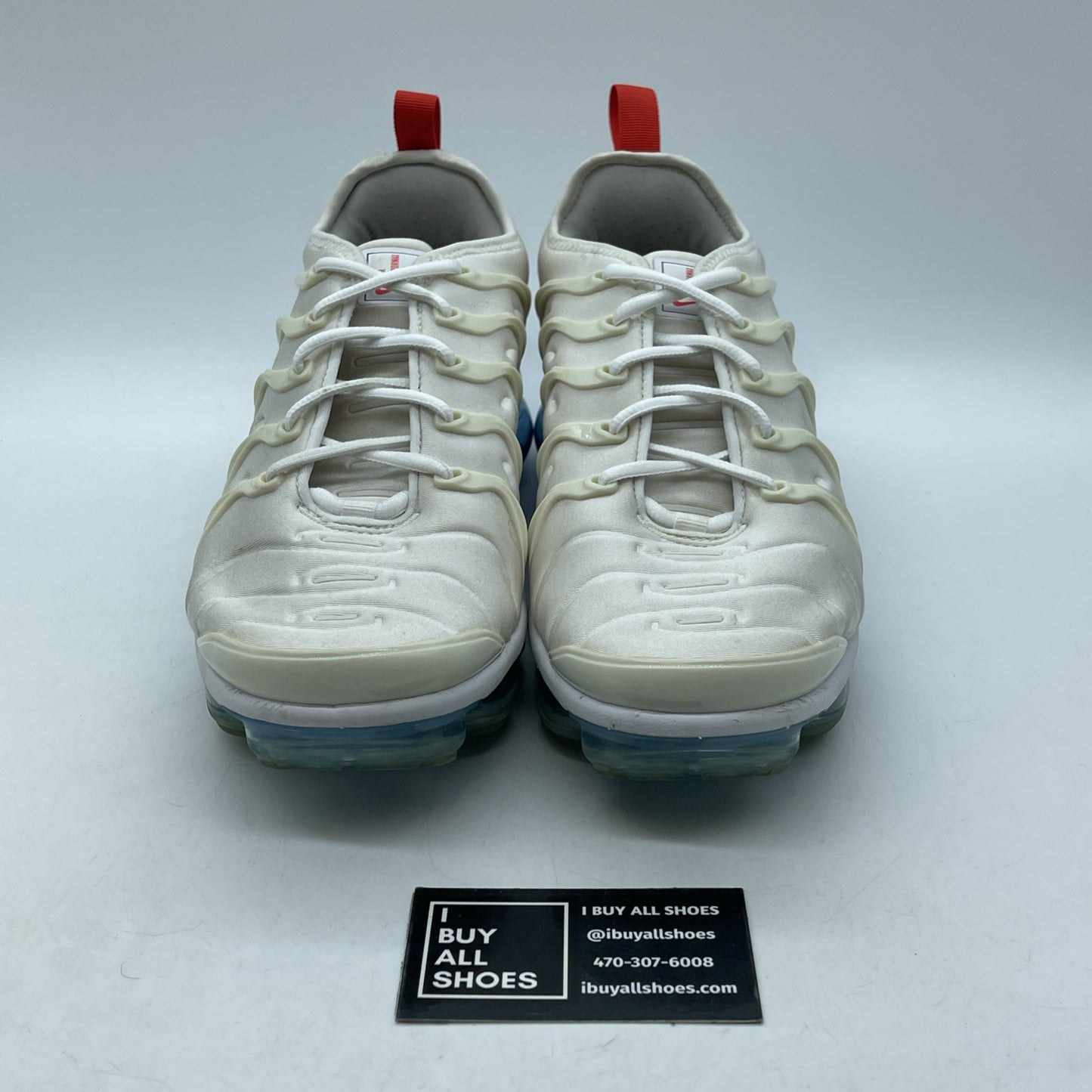 Size 10 - Nike Air VaporMax Plus White University Blue Suede (DV2119-100)