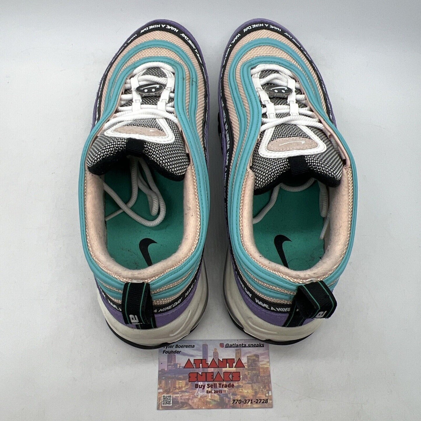 Size 11 - Nike Air Max 97 Have a Nike Day White Aqua (BQ9130-500)