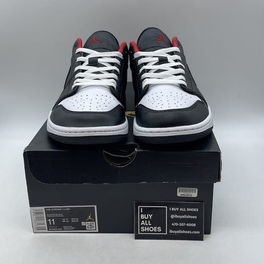 Size 11 - Air Jordan 1 Low White Toe 2022 (553558-063)