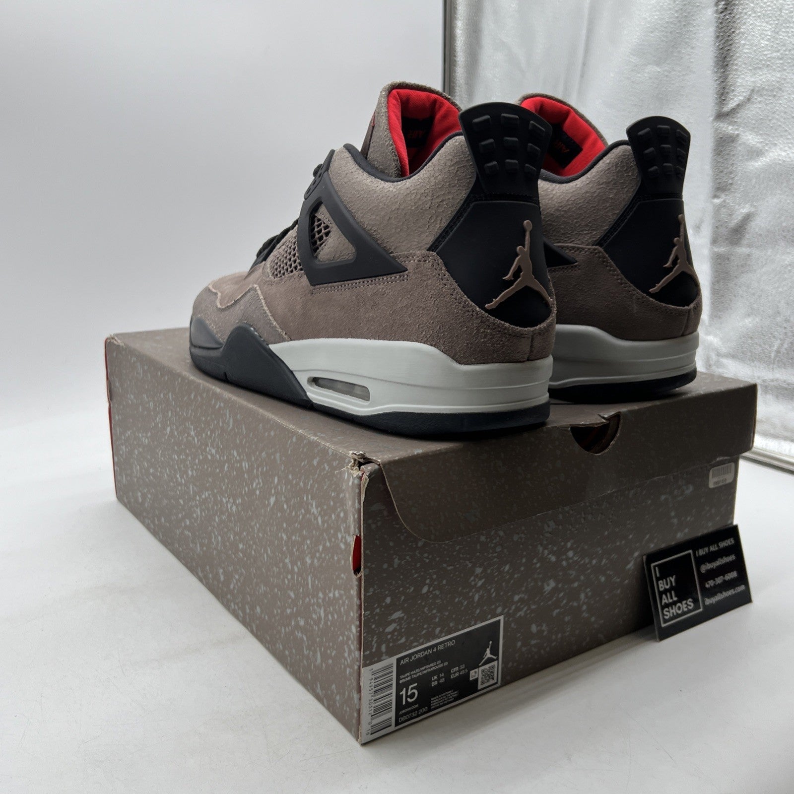 Size 15 - Air Jordan 4 Retro Mid Taupe Haze (DB0732-200)