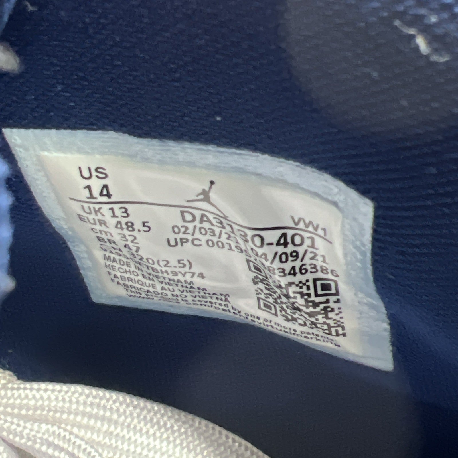 Size 9.5 - Jordan Zion 1 USA - (DA3130-401)