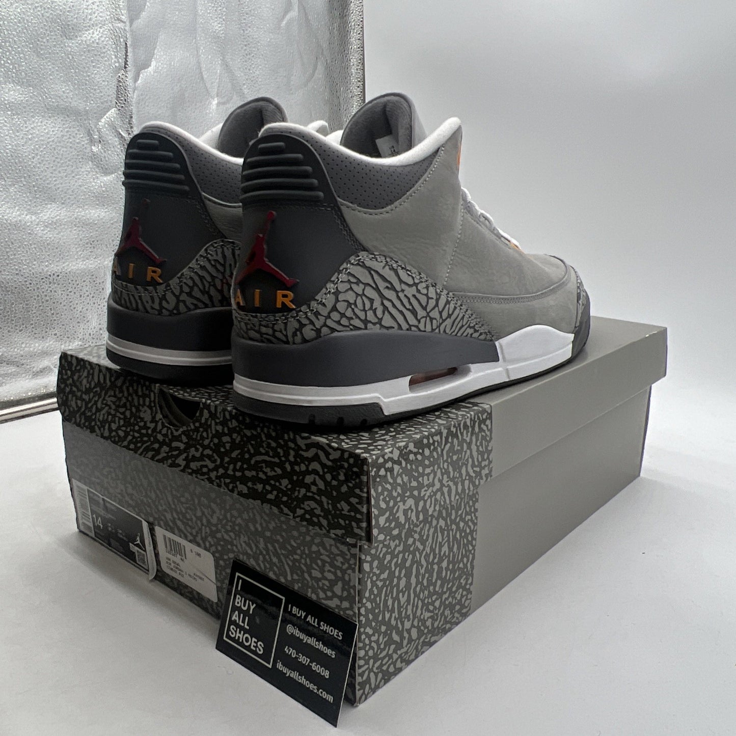 Size 14 - Air Jordan 3 Retro Mid Cool Grey (CT8532-012)
