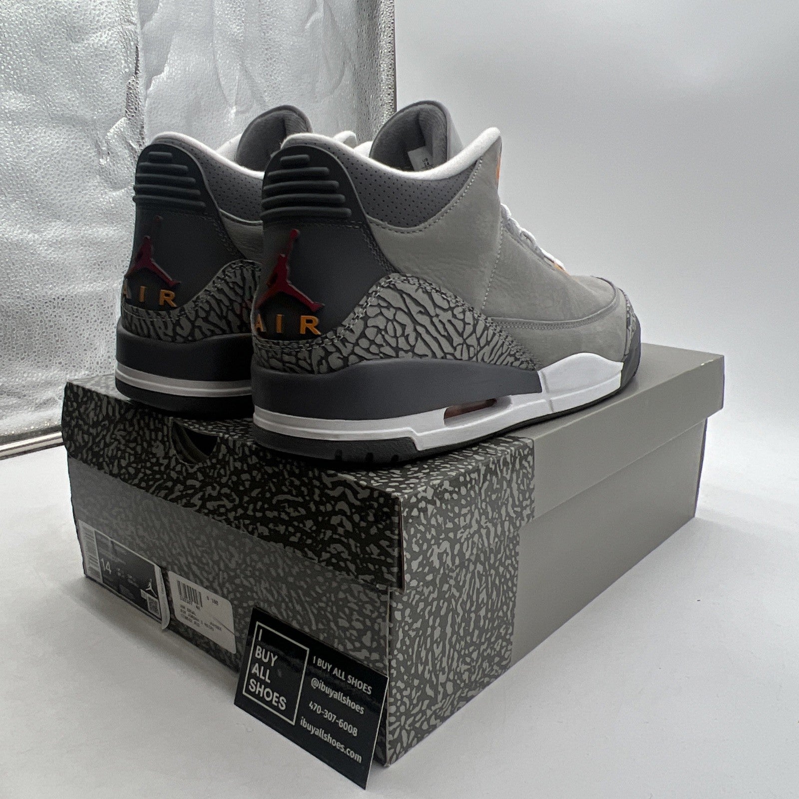 Size 14 - Air Jordan 3 Retro Mid Cool Grey (CT8532-012)