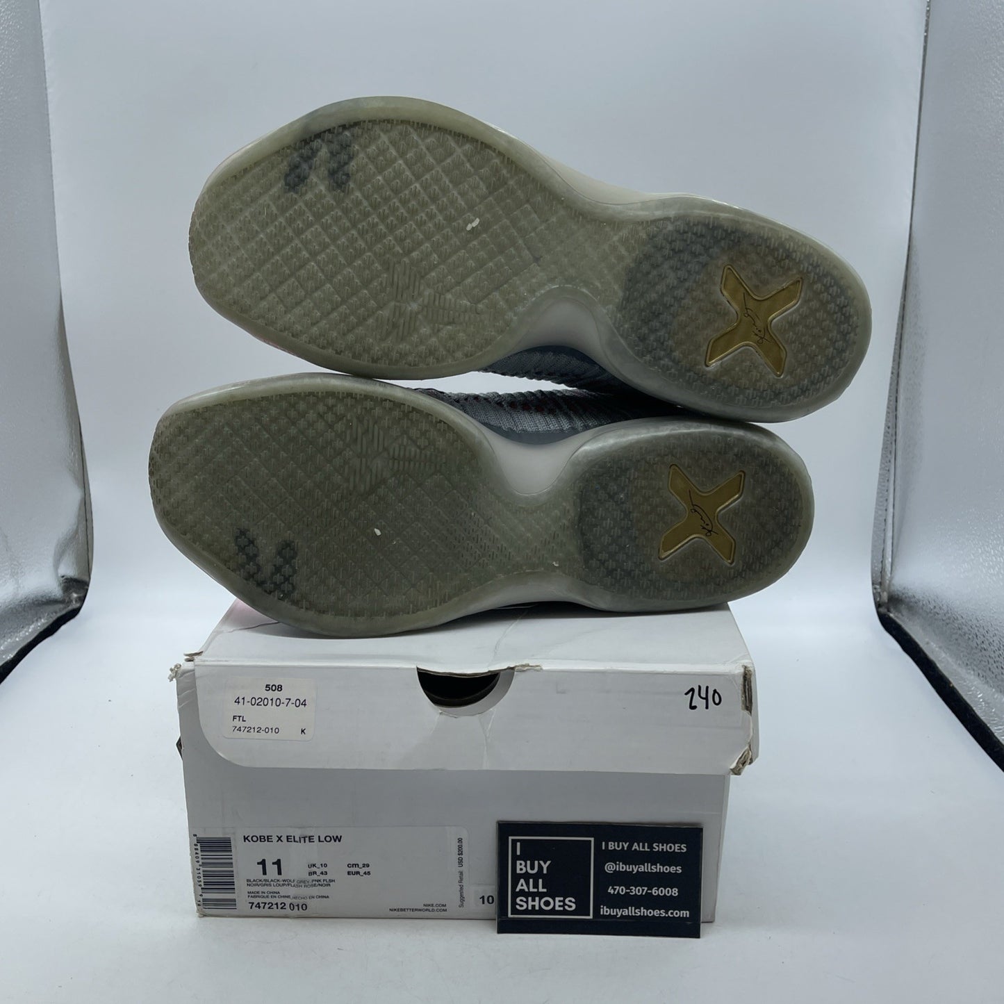 Size 11 - Nike Kobe 10 Elite Mambacurial (747212-010)