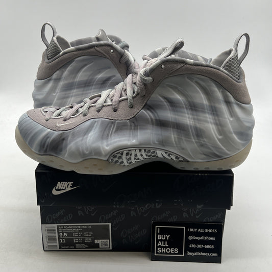 Size 9.5 - Nike Air Foamposite One QS Dream A World - Tech Grey (DM0115-001)