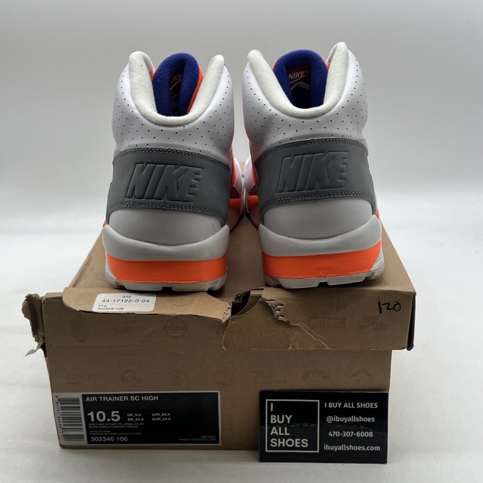 Size 10.5 - Nike Air Trainer SC Bo Jackson (302346-106)