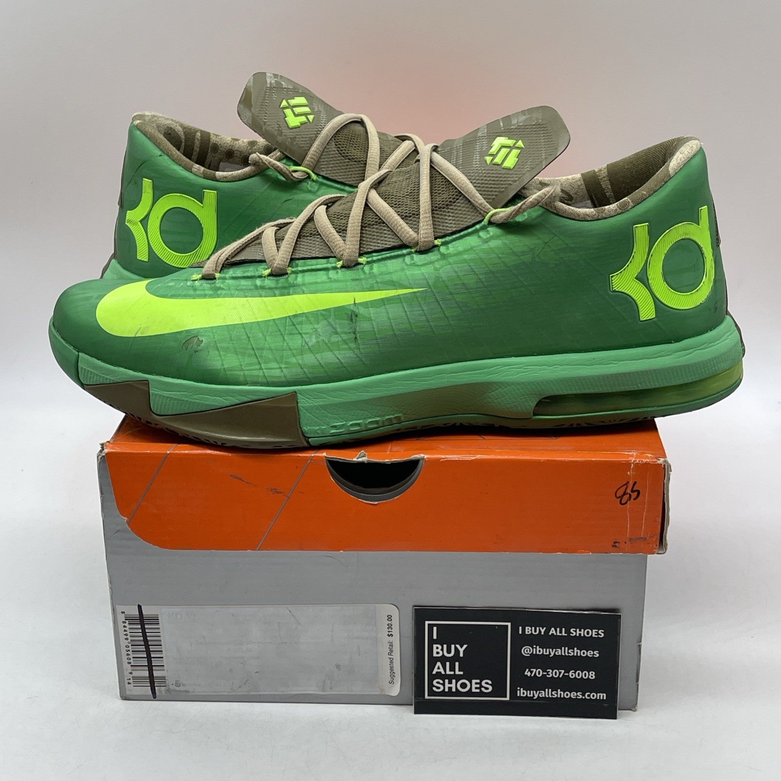 Size 11 - Nike KD 6 Bamboo (599424-301)