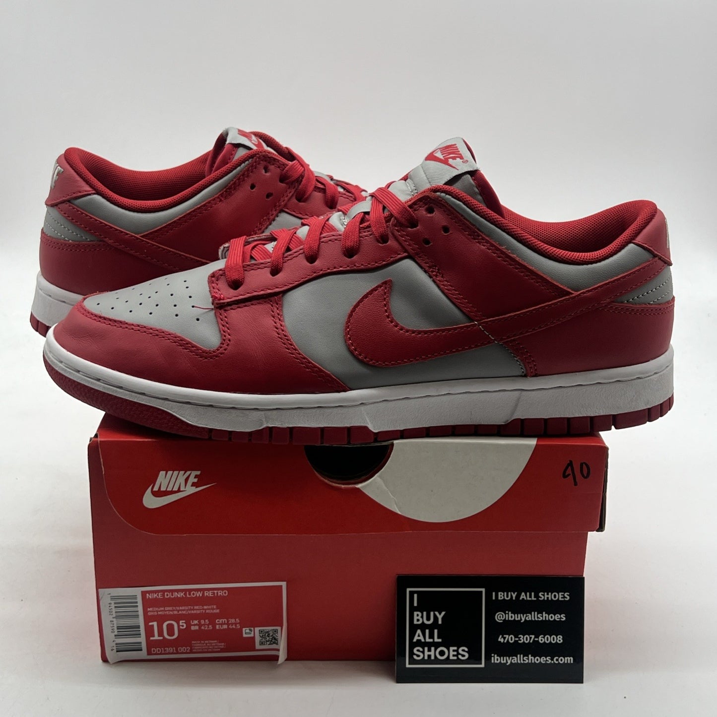 Size 10.5 - Nike Dunk Low SP UNLV 2021 (DD1391-002)