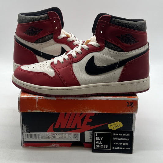Size 12 -Air Jordan 1 Retro High OG Chicago Reimagined Lost & Found (DZ5485-612)