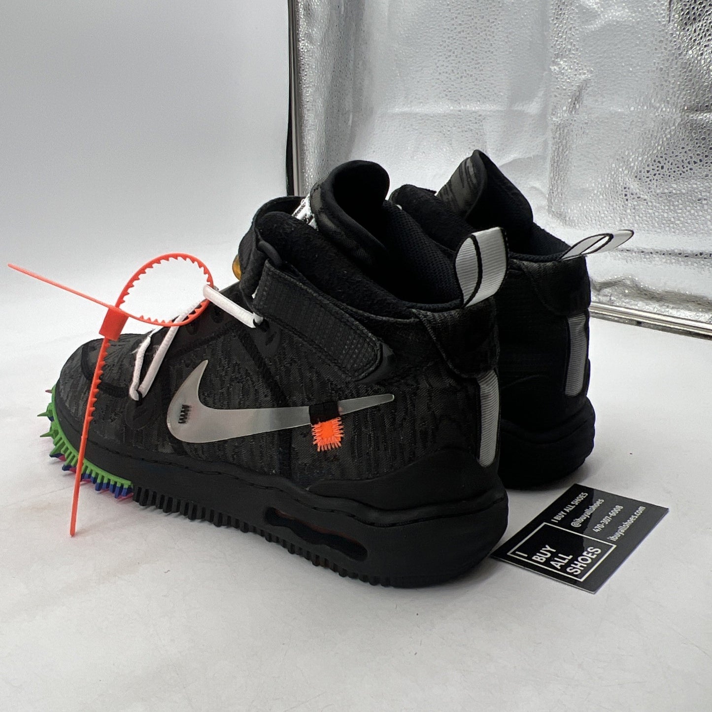 Size 10.5 - Nike Air Force 1 x Off-White Black 2022 (DO6290-001)