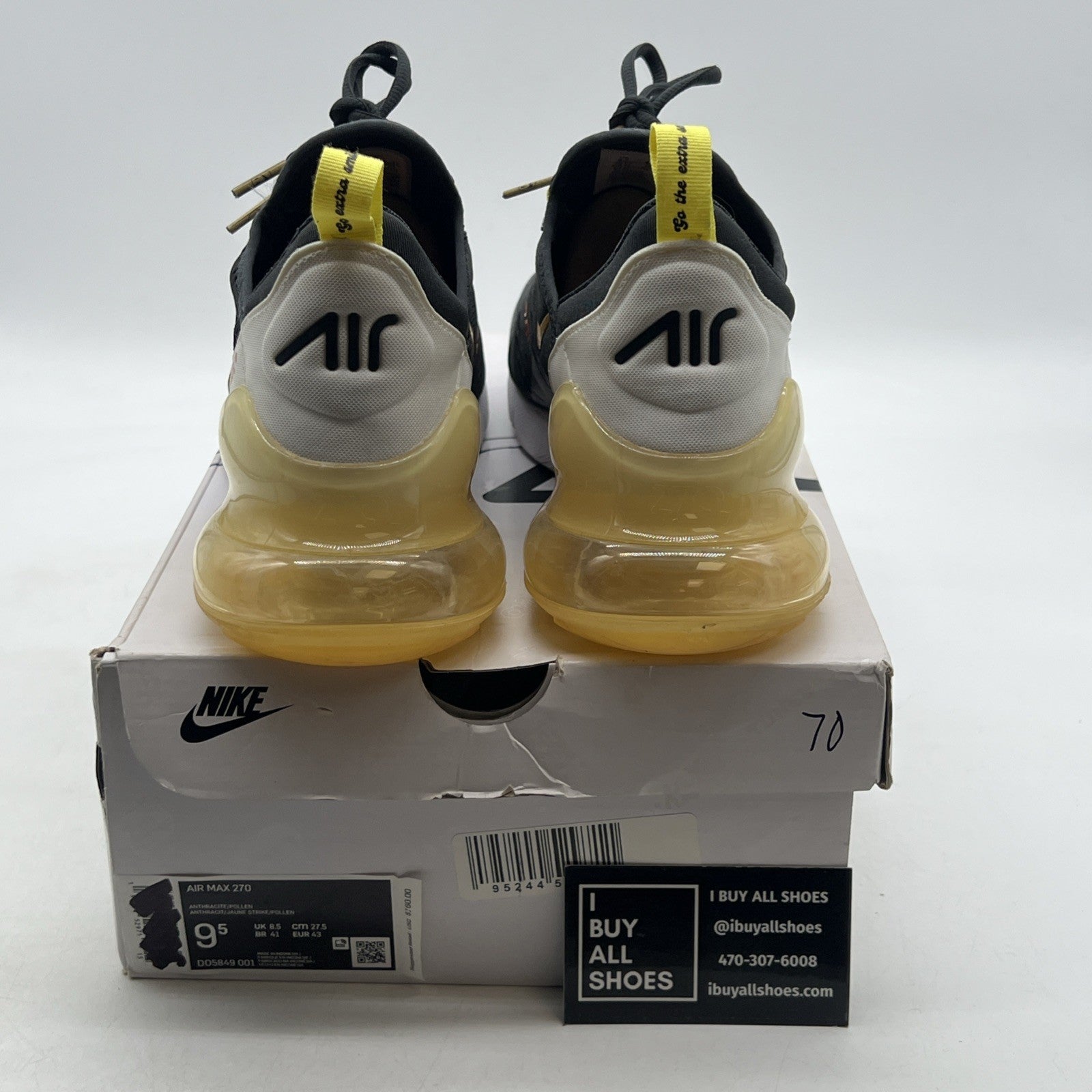 Size 9.5 - Nike Air Max 270 Go The Extra Smile (DO5849-001)