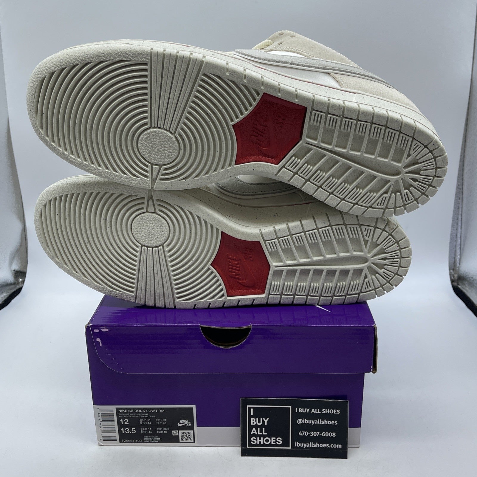 Size 12 - Nike Dunk Premium SB Low City of Love Collection Light Bone FZ5654-100