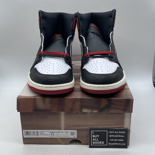 Size 13 - Air Jordan 1 Retro OG High Black Toe Reimagined (DZ5485-106)