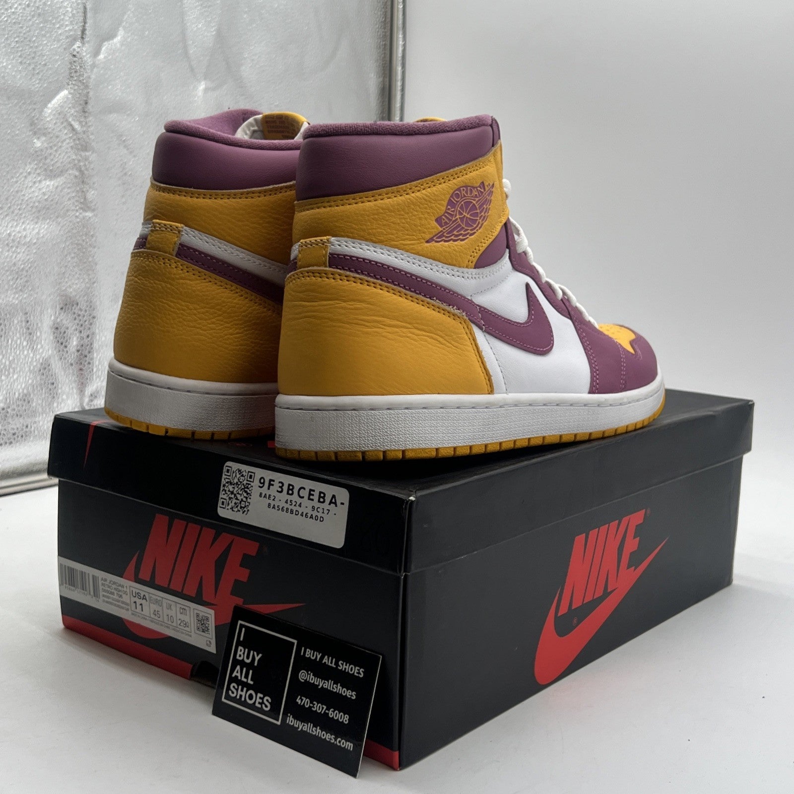 Size 11 - Air Jordan 1 Retro High OG Brotherhood 2022 (555088-706)