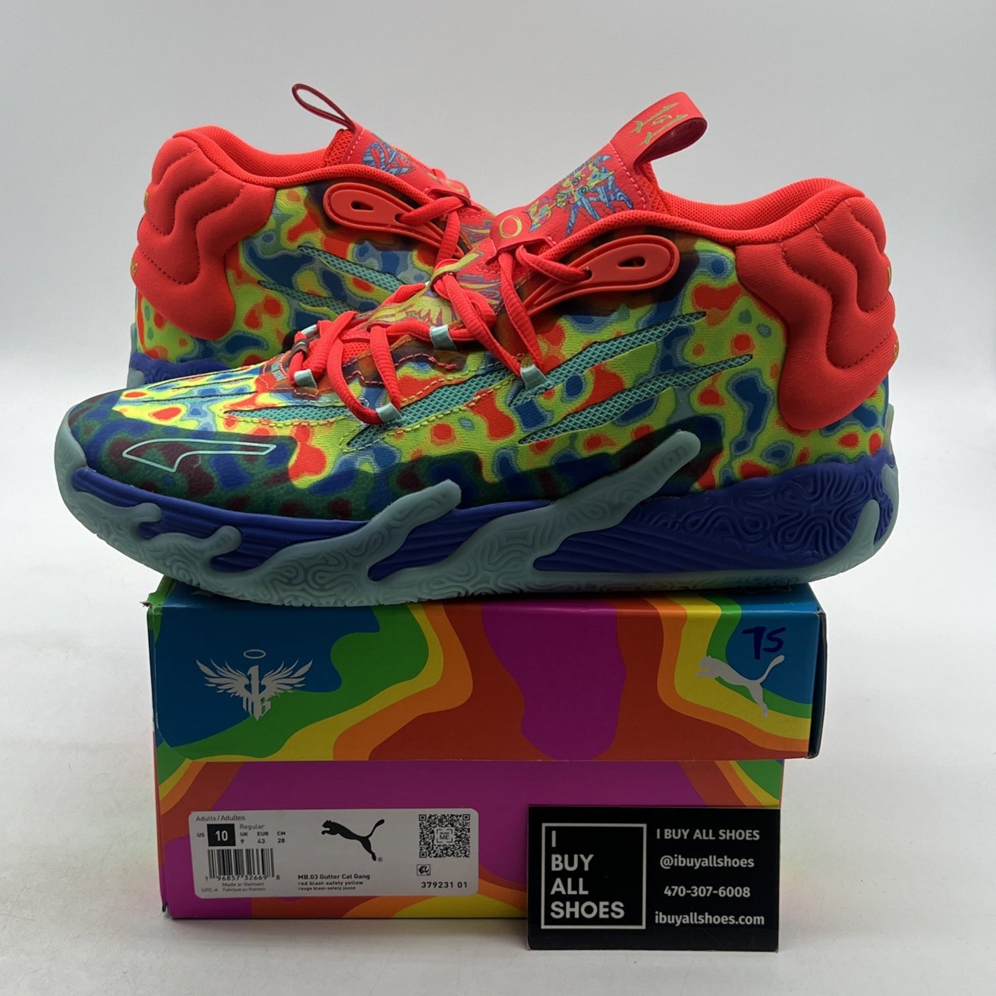 Size 10 - PUMA MB.03 GutterMelo (379231-01)