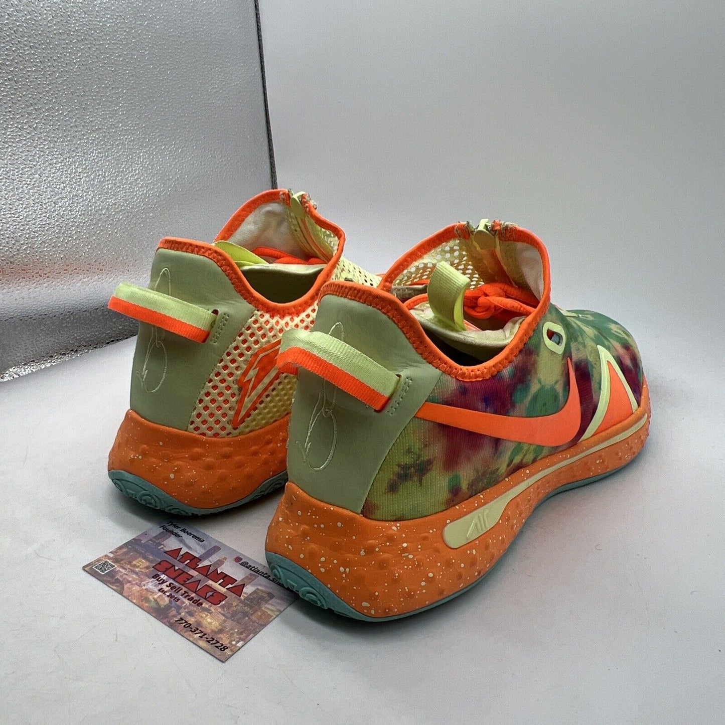 Size 12 - Nike Gatorade x PG 4 NBA ASG 2020 Orange Aqua (CD5078-700)