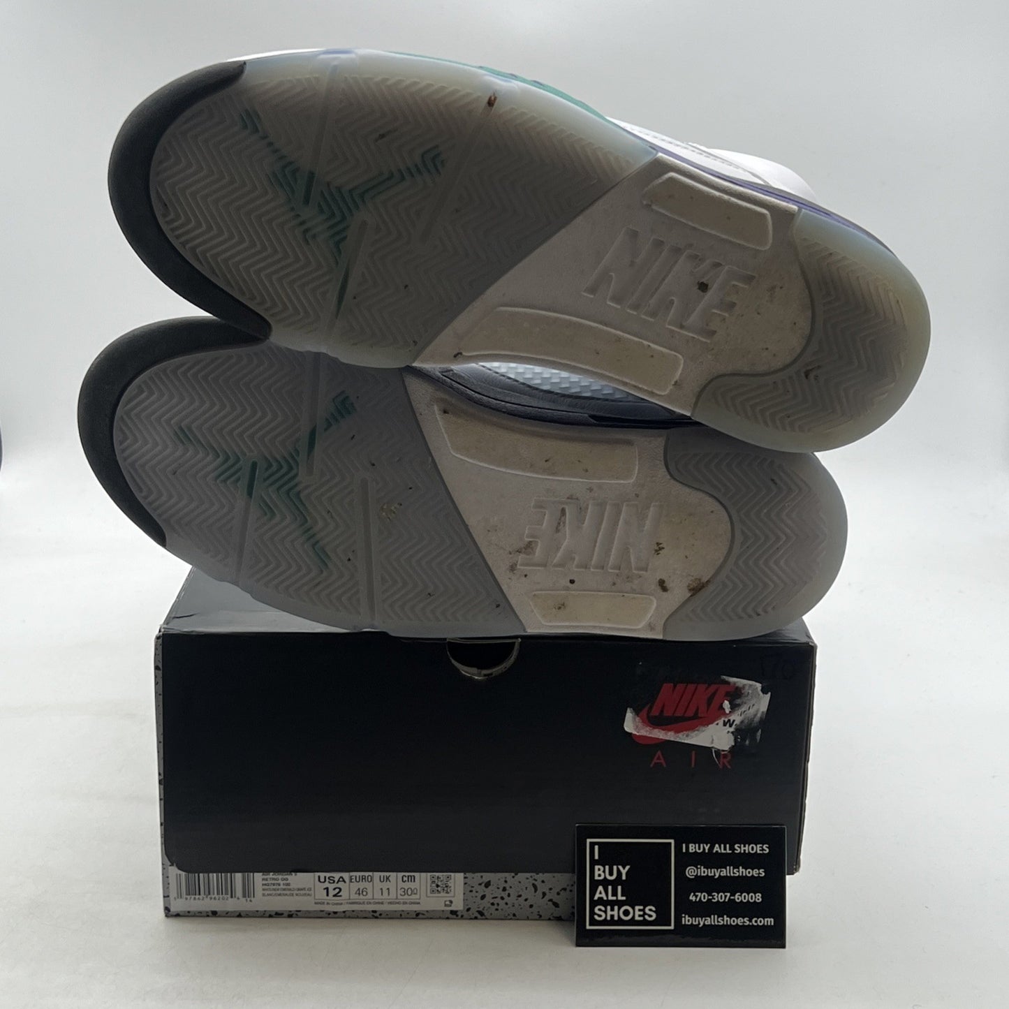 Size 12 - Air Jordan 5 Retro Grape 2013 (HQ7978-100)