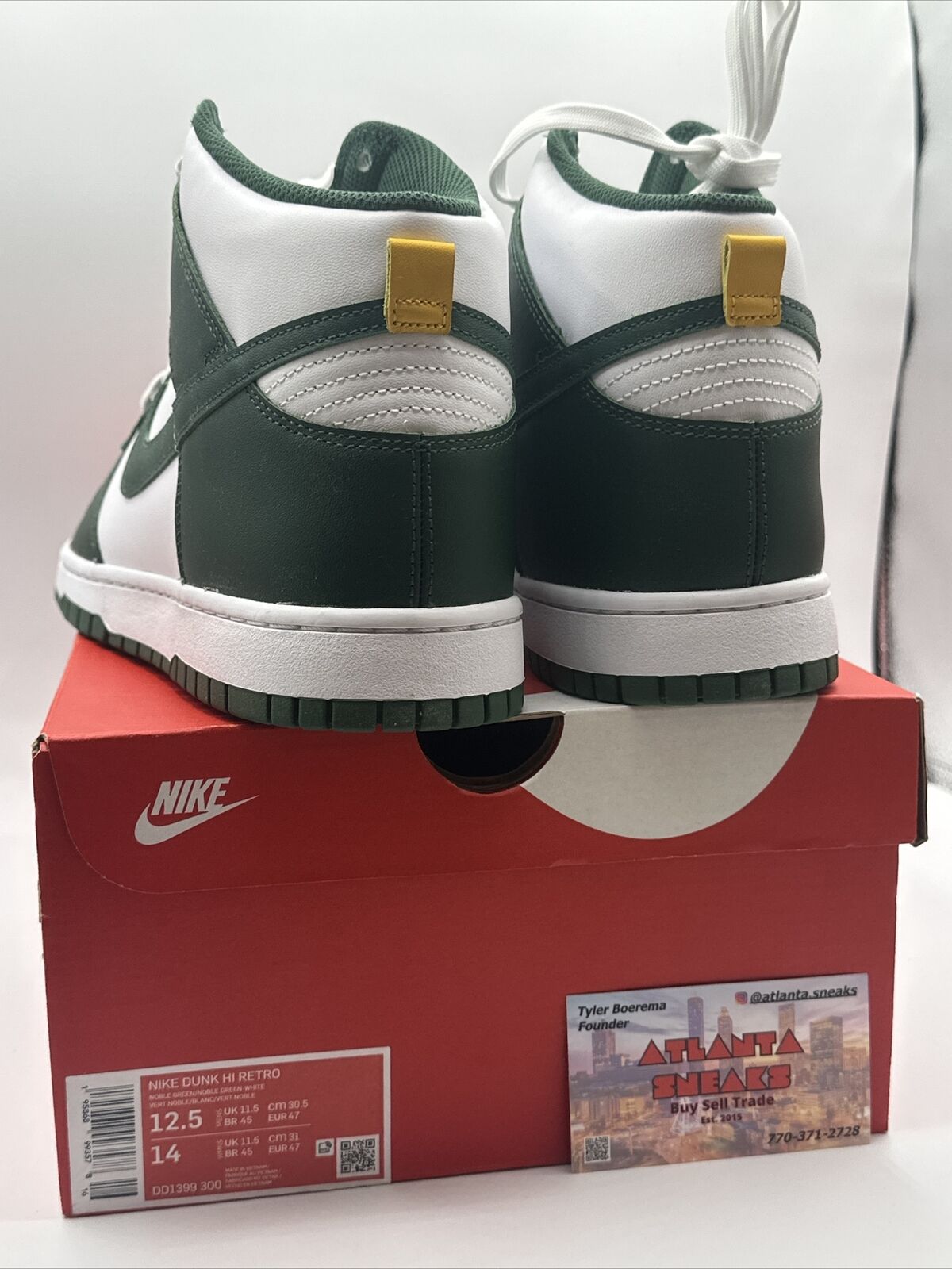 Size 12.5 - Nike Dunk High Australia