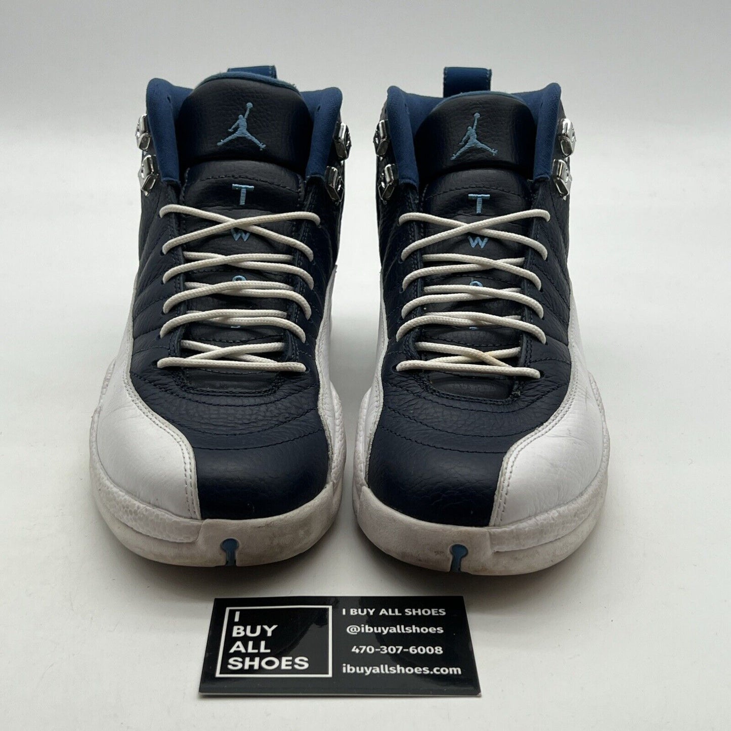 Size 8.5 - Air Jordan 12 Retro 2012 Obsidian (130690-410)