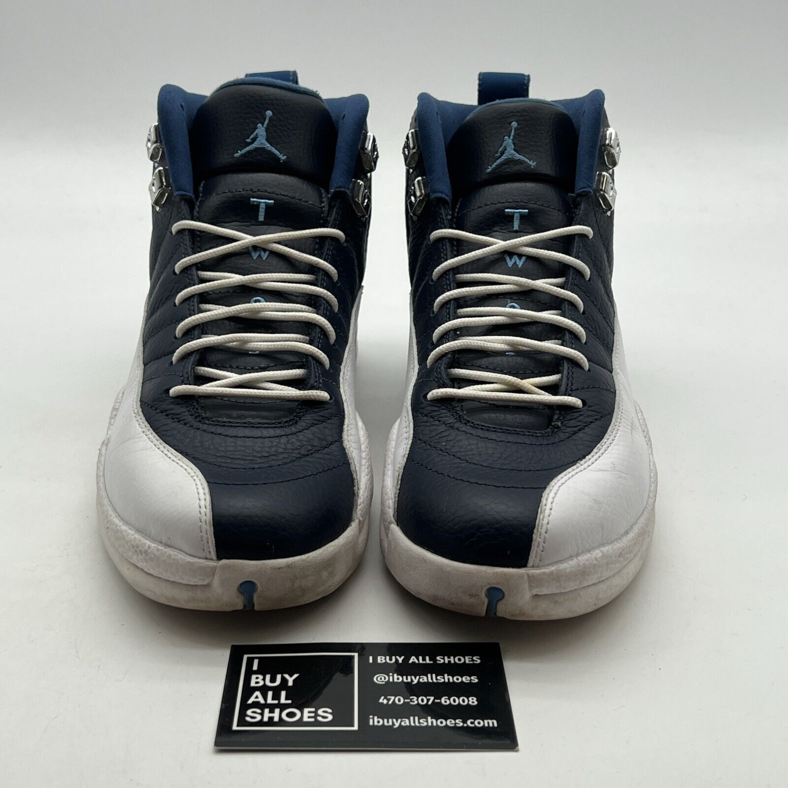 Size 8.5 - Air Jordan 12 Retro 2012 Obsidian (130690-410)