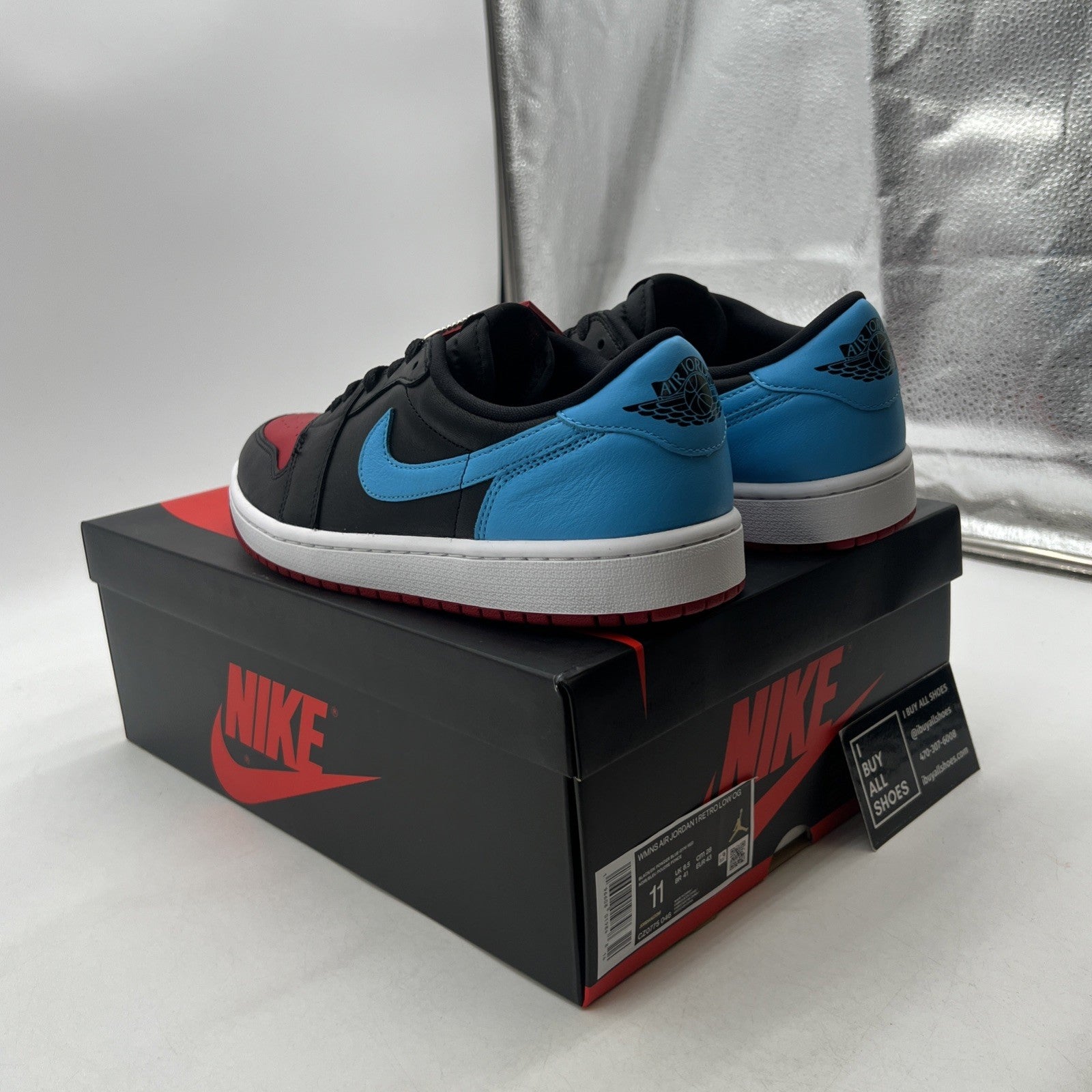 Size 11 - Air Jordan 1 Retro OG Low NC to Chi W (CZ0775-046)