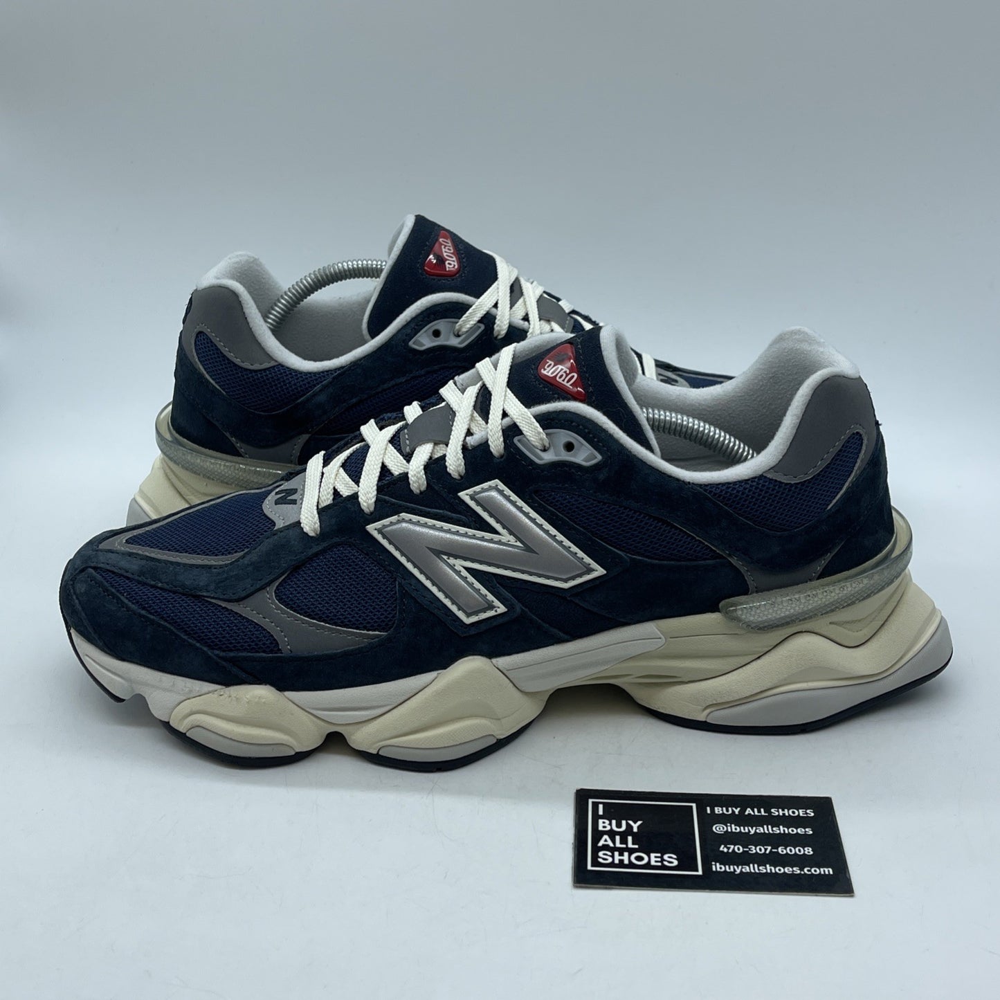 Size 13 - New Balance 9060 Outerspace Blue Grey Suede (U9060ECB)