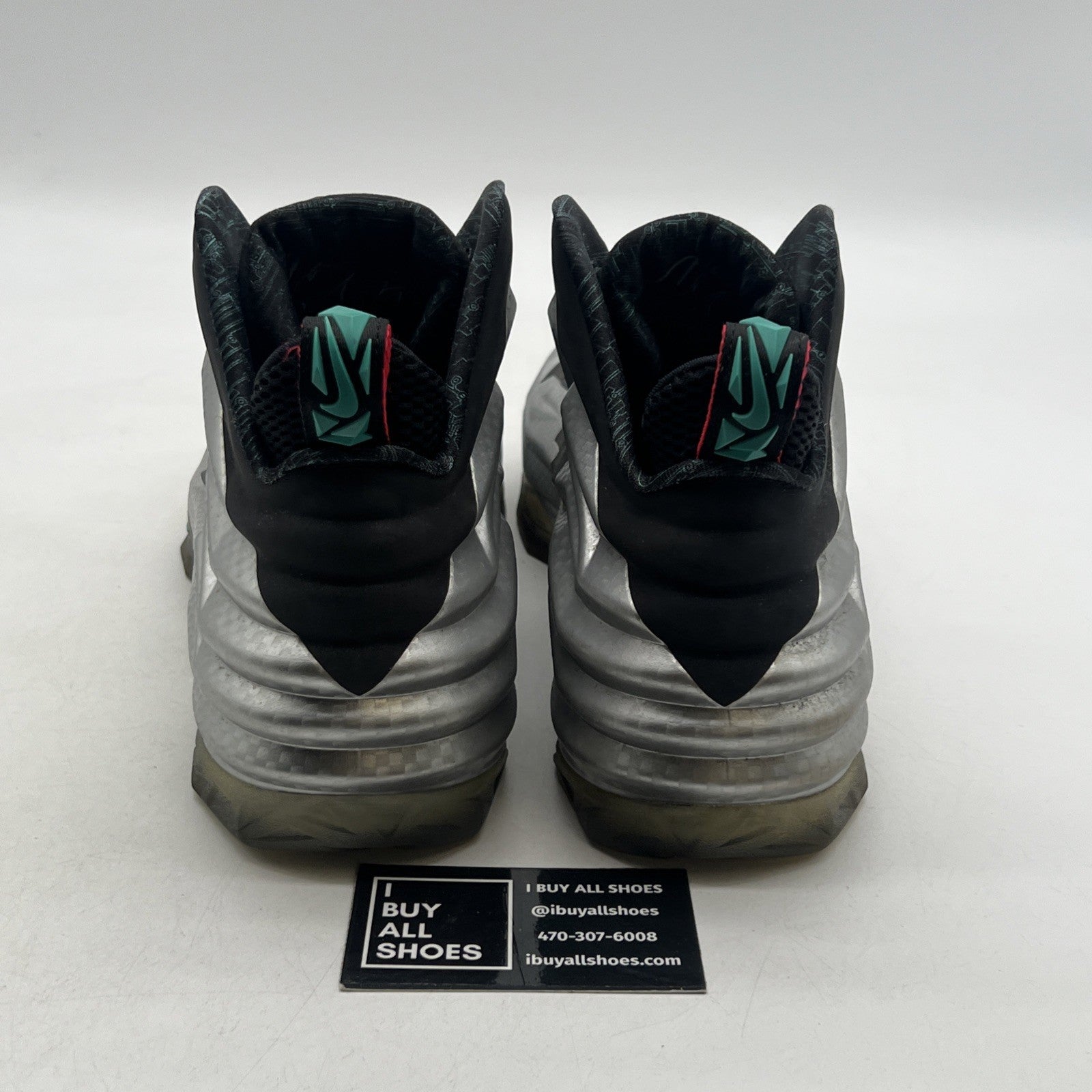 Size 11 - Nike Chuck Posite Metallic Silver (684758-001)