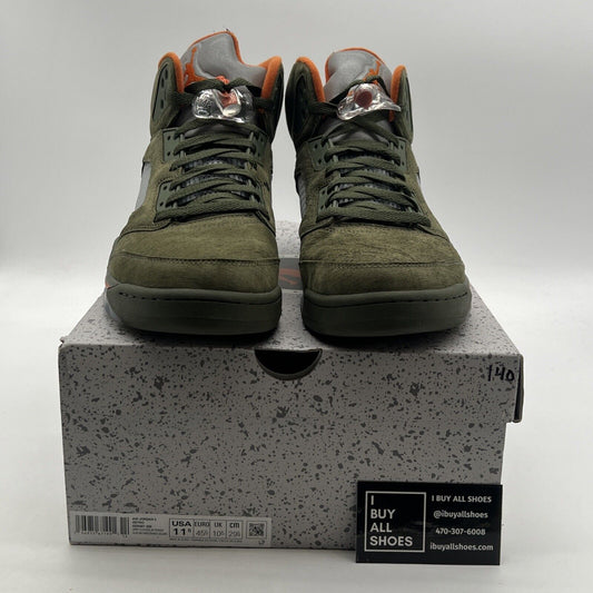 Size 11.5 - Air Jordan 5 Retro 2024 Olive (DD0587-308)