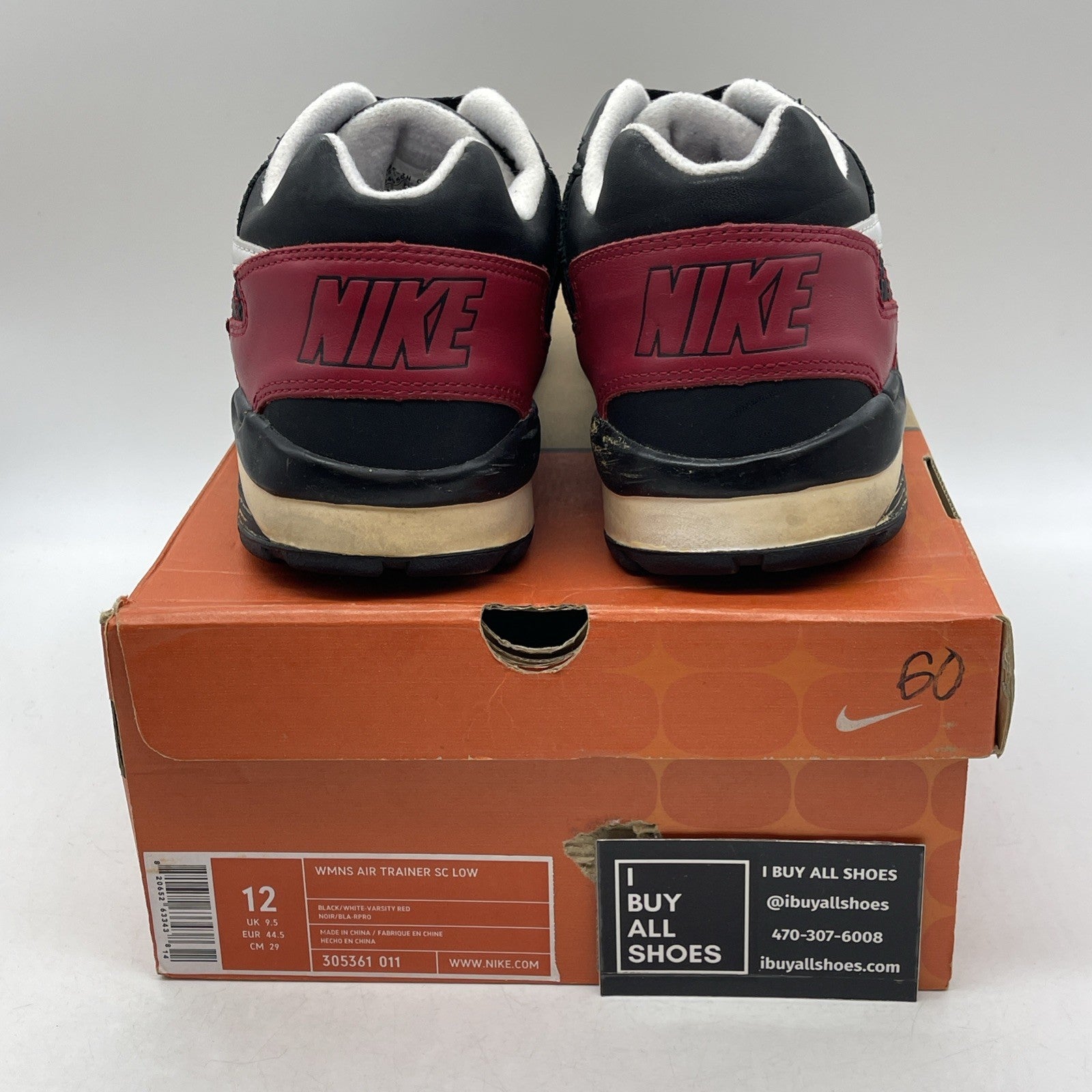 Size 12 - Nike Air Trainer SC High Bo Jackson (302346-070)