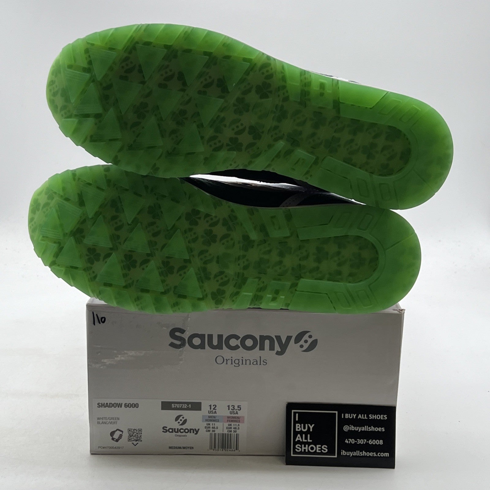 Size 12 - Saucony Shadow 6000 Shamrock (S70732-1)