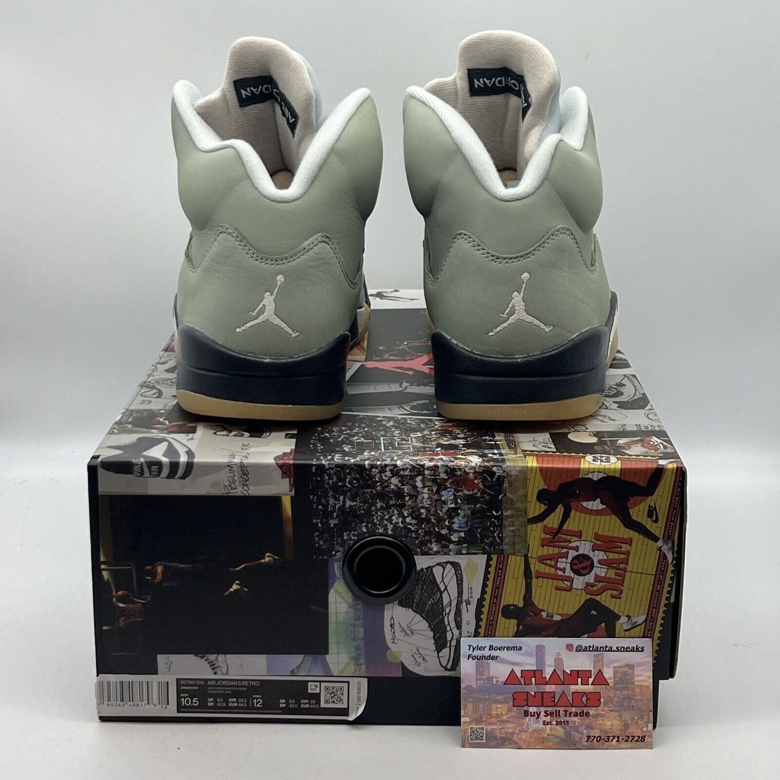 Size 10.5 - Jordan 5 JADE HORIZON 2022 Brand New Og All