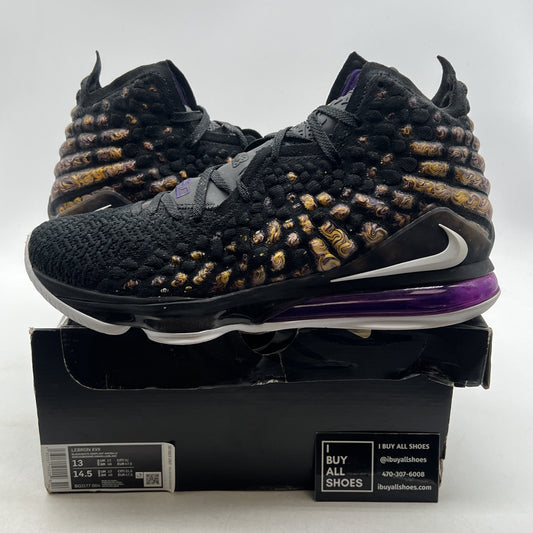 Size 13 - Nike LeBron 17 Lakers (BQ3177-004)