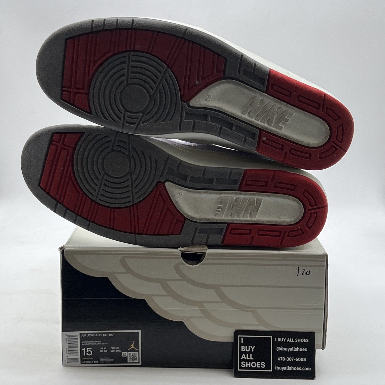 Size 15 - Air Jordan 2 Retro Origins (DR8884-101)