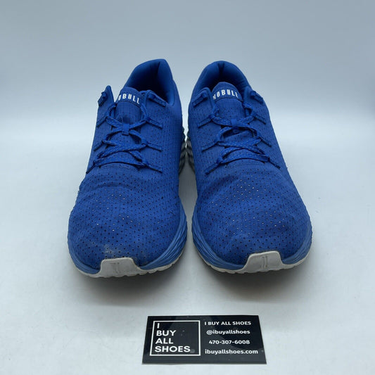 Size 13 - NOBULL Ripstop Runner Shoes White Suede