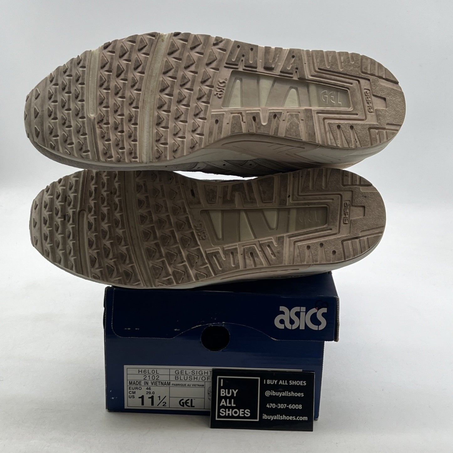 Size 11.5 - Asics Gel Sight Whisper Pink (H6L0L-2102)